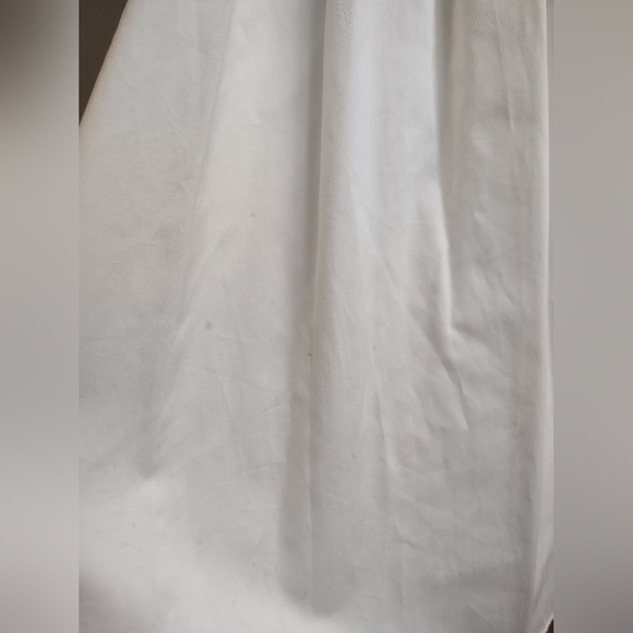 (New) David's Bridal DB Studio Cotton Strapless Dress In White Size 0/XS - Picture 7 of 9